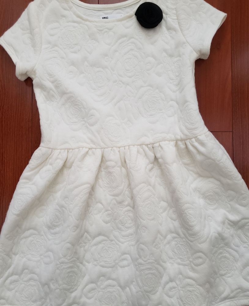 Soft Cream girls dress